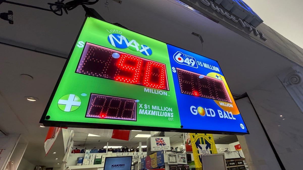 Someone just won Canada’s largest-ever lottery jackpot