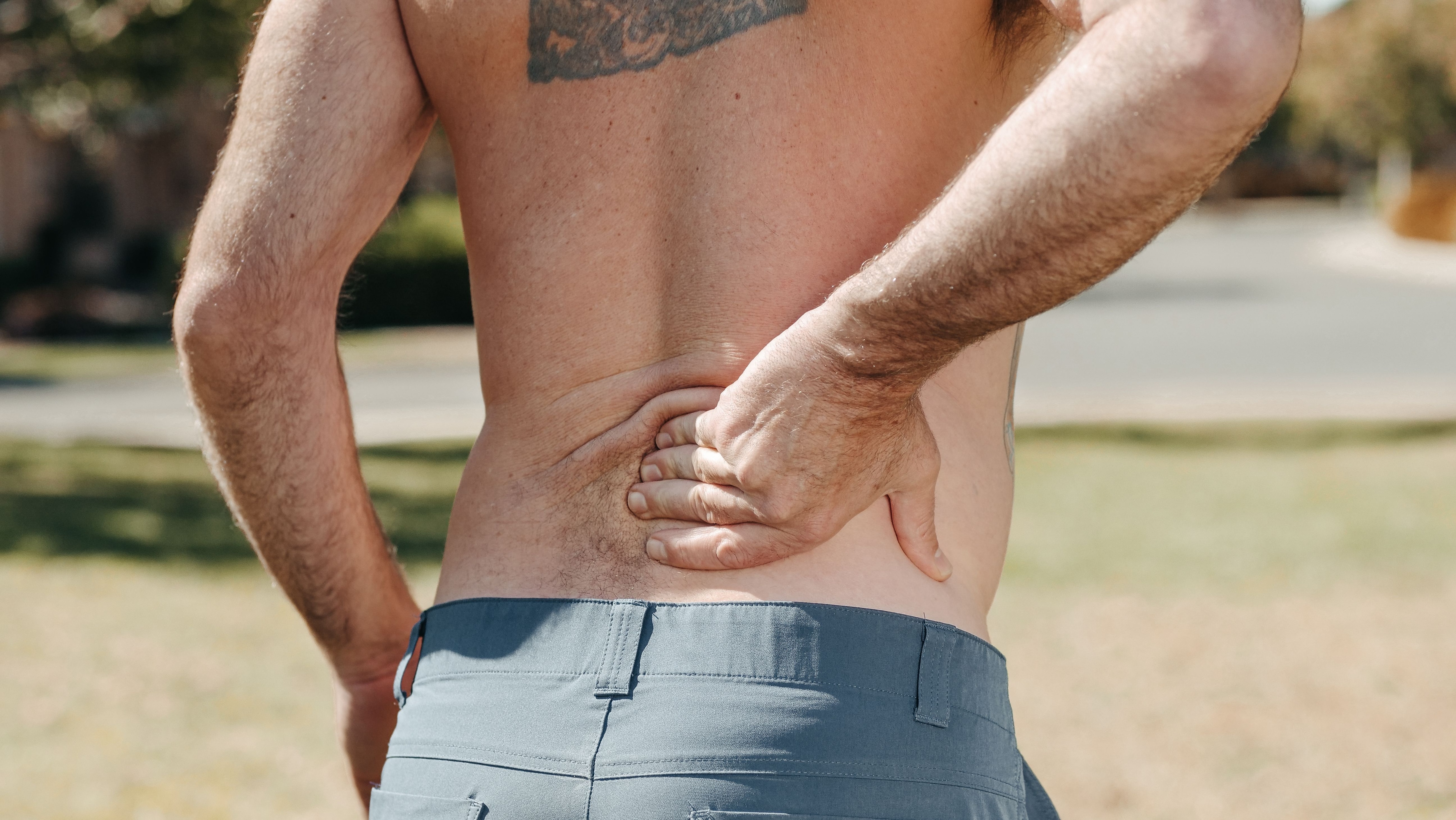 Regular back pain dissipates easily, unlike a slipped disc. (Pexel)