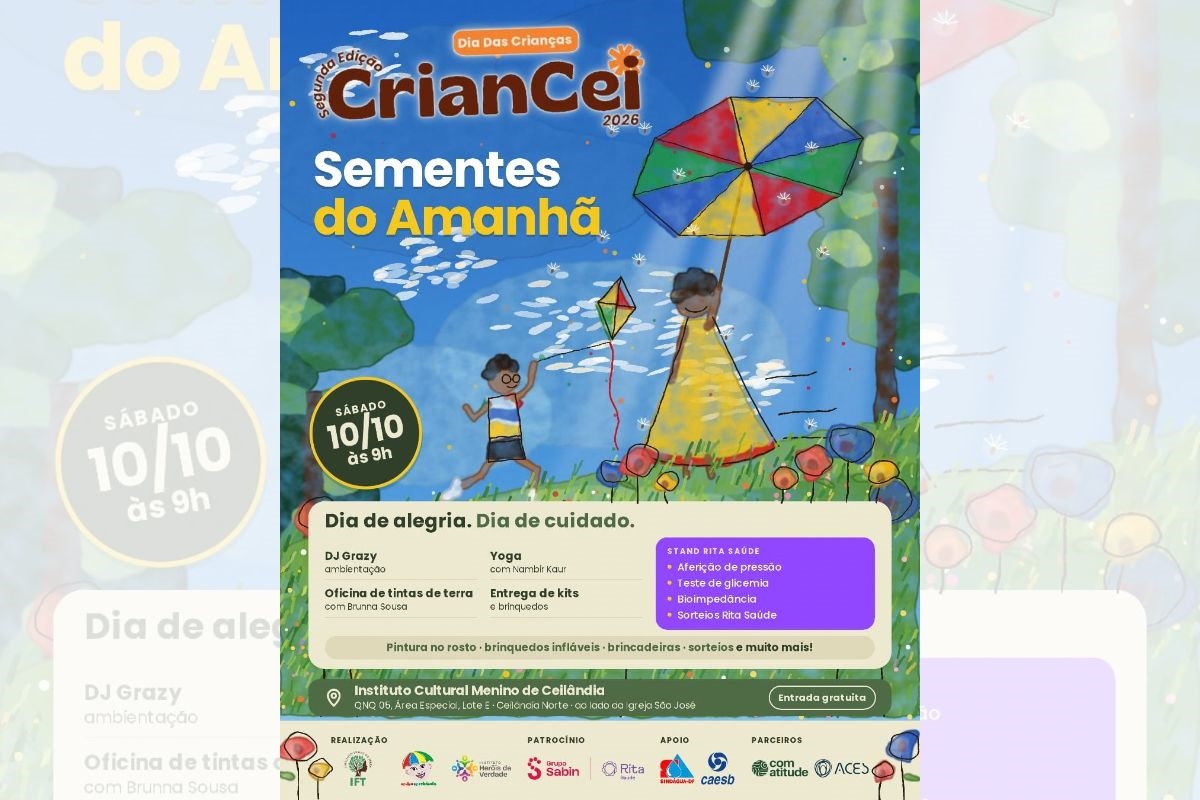 Dia das Crianças: veja eventos gratuitos e restaurantes com promoções no DF