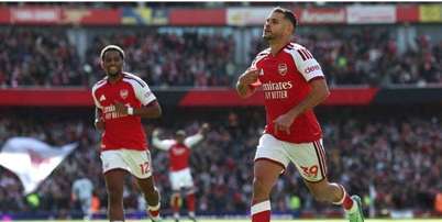 Foto: Charlotte Wilson via Getty Images - Legenda: Arsenal vence Leeds de virada na Premier League / Jogada10