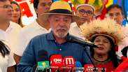 Lula volta a desafiar Fl&aacute;vio sobre abrir sigilo em ato com multid&atilde;o em S&atilde;o Lu&iacute;s (MA)