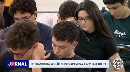 Estudantes da região se preparam para 2ª fase do ITA