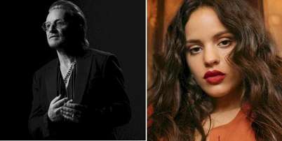 Bono pediu ajuda a Rosal&iacute;a com espanhol em m&uacute;sica do U2; veja a resposta Foto: The Music Journal